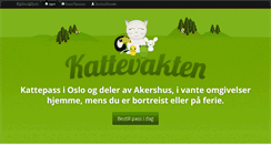 Desktop Screenshot of kattevakten.com